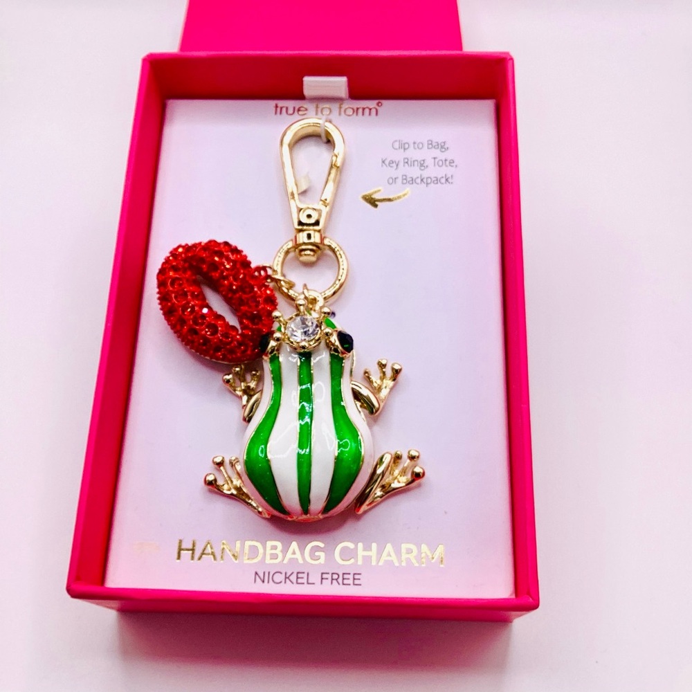 True to Form Kiss the Frog Bag Charm